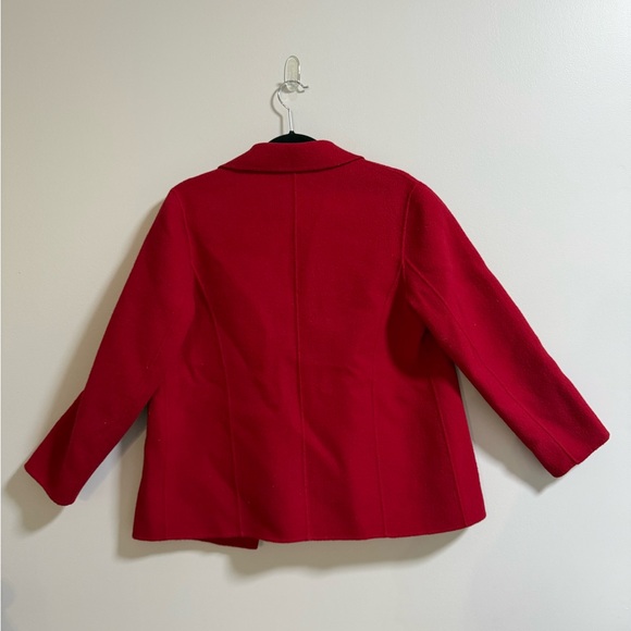 Talbots Red Wool Blazer - Picture 7 of 7